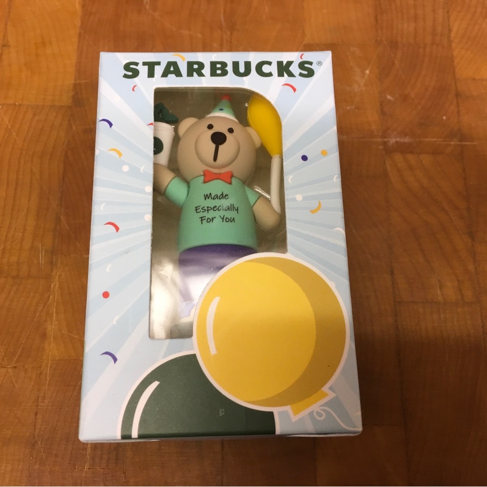 Starbucks Bearista Bear with Green Shirt